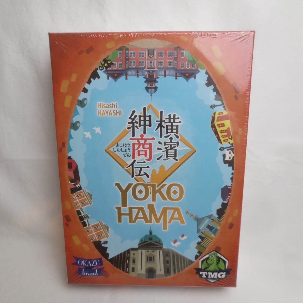 Yokohama Board Game DELUXE TMG Tasty Minstrel Out Of‎ Print NEW Factory Sealed